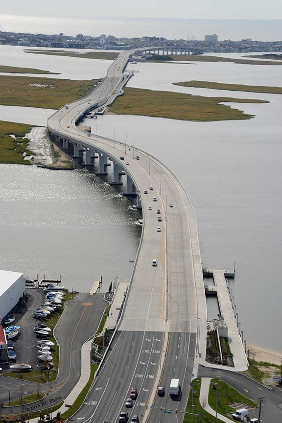 New Jersey Route 52 Causeway Steel Railing | Shawnee Steel
