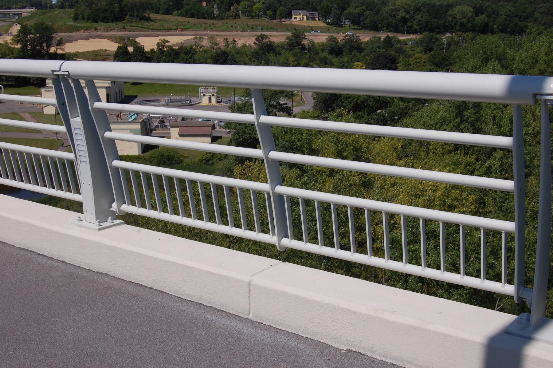 St. Croix River Crossing Ornamental Rail - Shawnee Steel & Welding