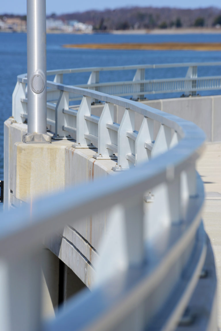 Architecturally Exposed Structural Steel Railing for the New Jersey Route 52 Causeway Bridge
