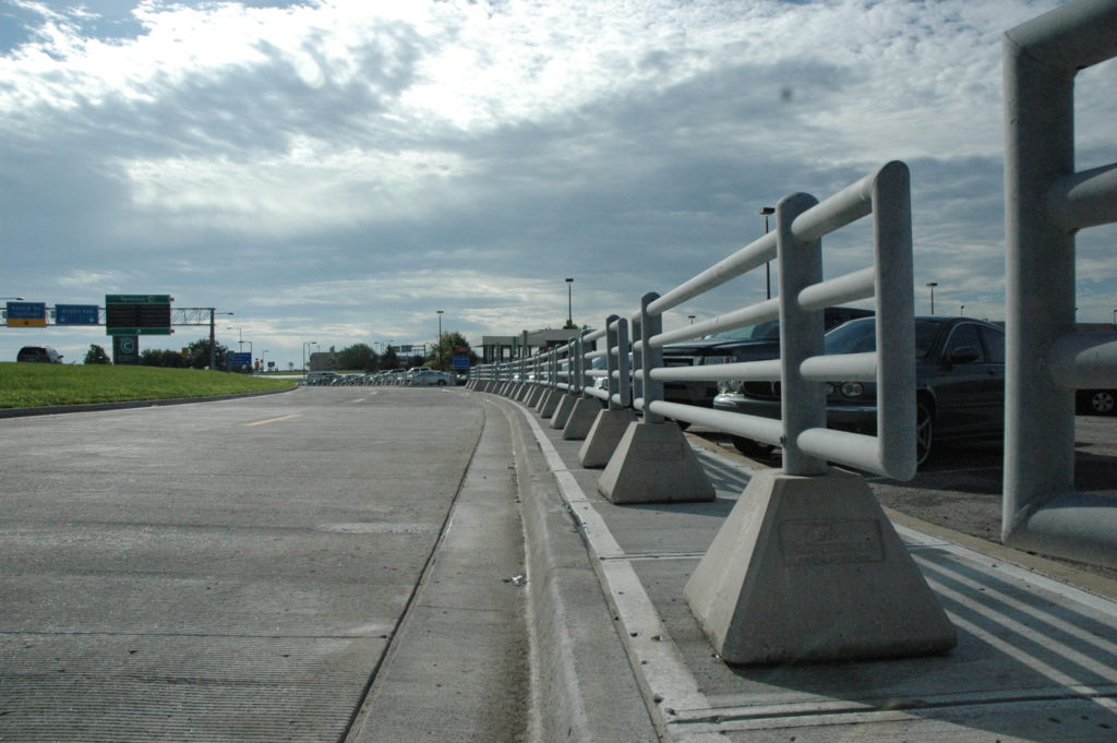 Steel traffic barriers